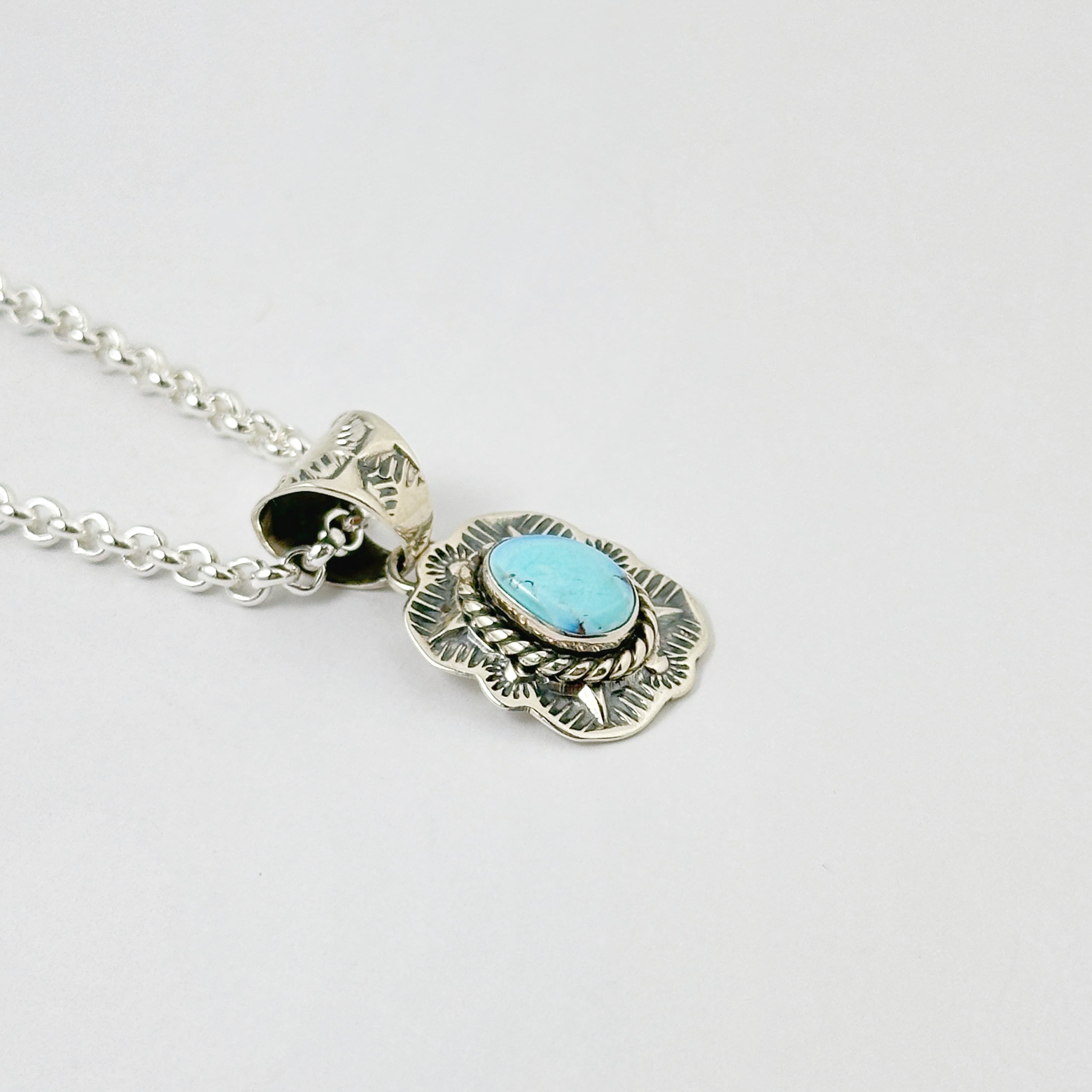 Indian Jewelry 》【一点物】ゴールデンヒル ターコイズ レクタングル