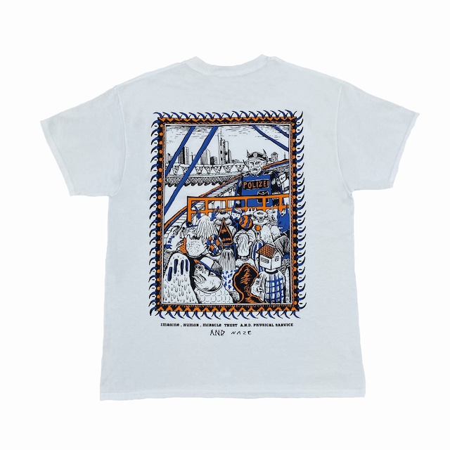 2023 S/S NAZE × A.N.D. "parade" Tshirts