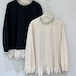 2色/縁レース刺繍トップス ・12644