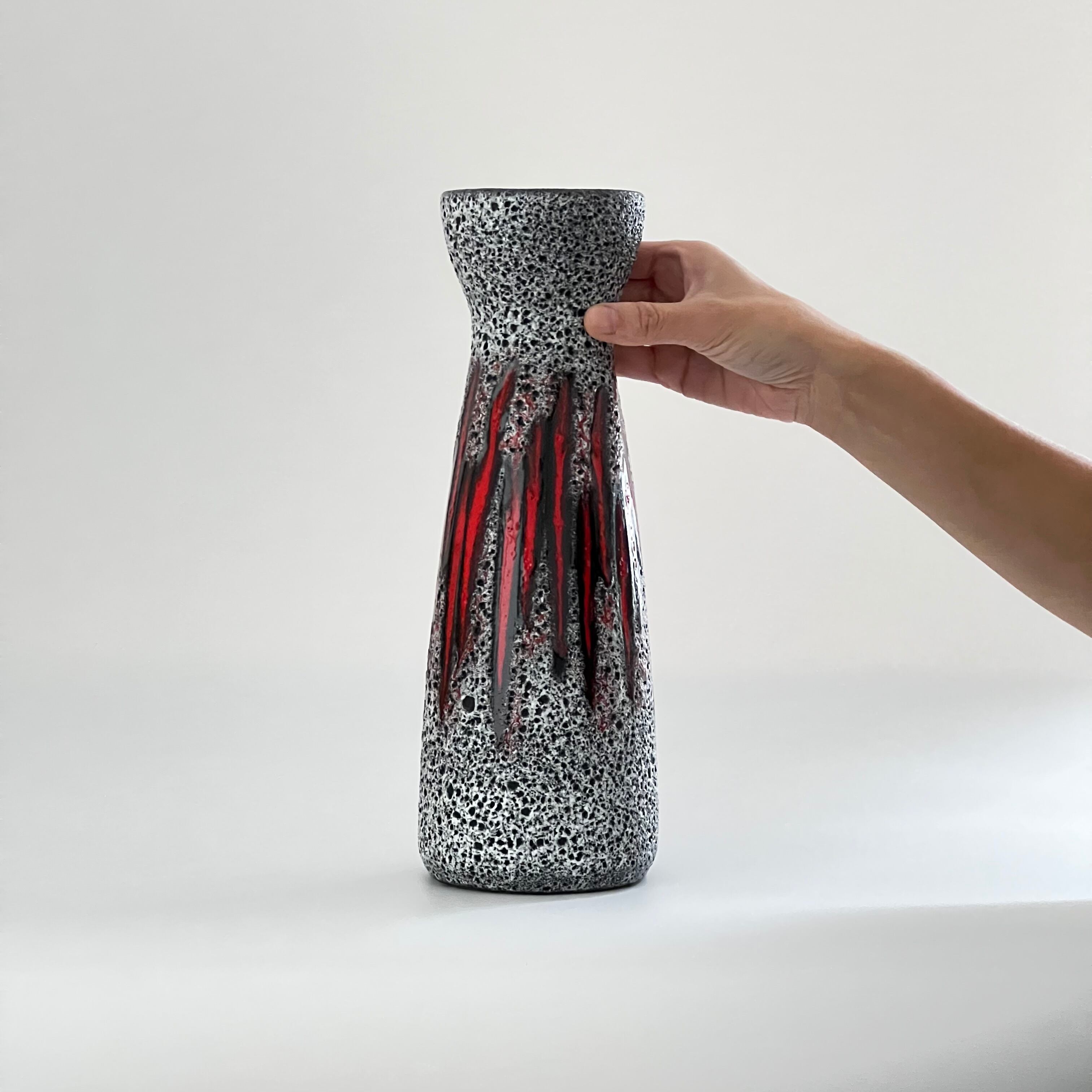 Fat Lava 花瓶 | ”Lora” Scheurich 520 32 | PolePoleDecor｜Vintage