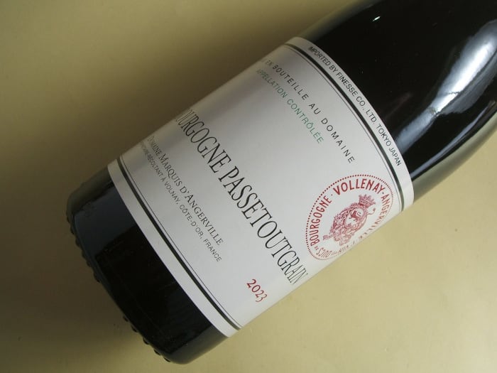 ブルゴーニュ・パストゥグラン 2023年 マルキ・ダンジェルヴィル