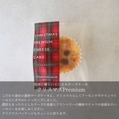 地球に優しいエシカルチーズケーキ　－クリスマスPremium－