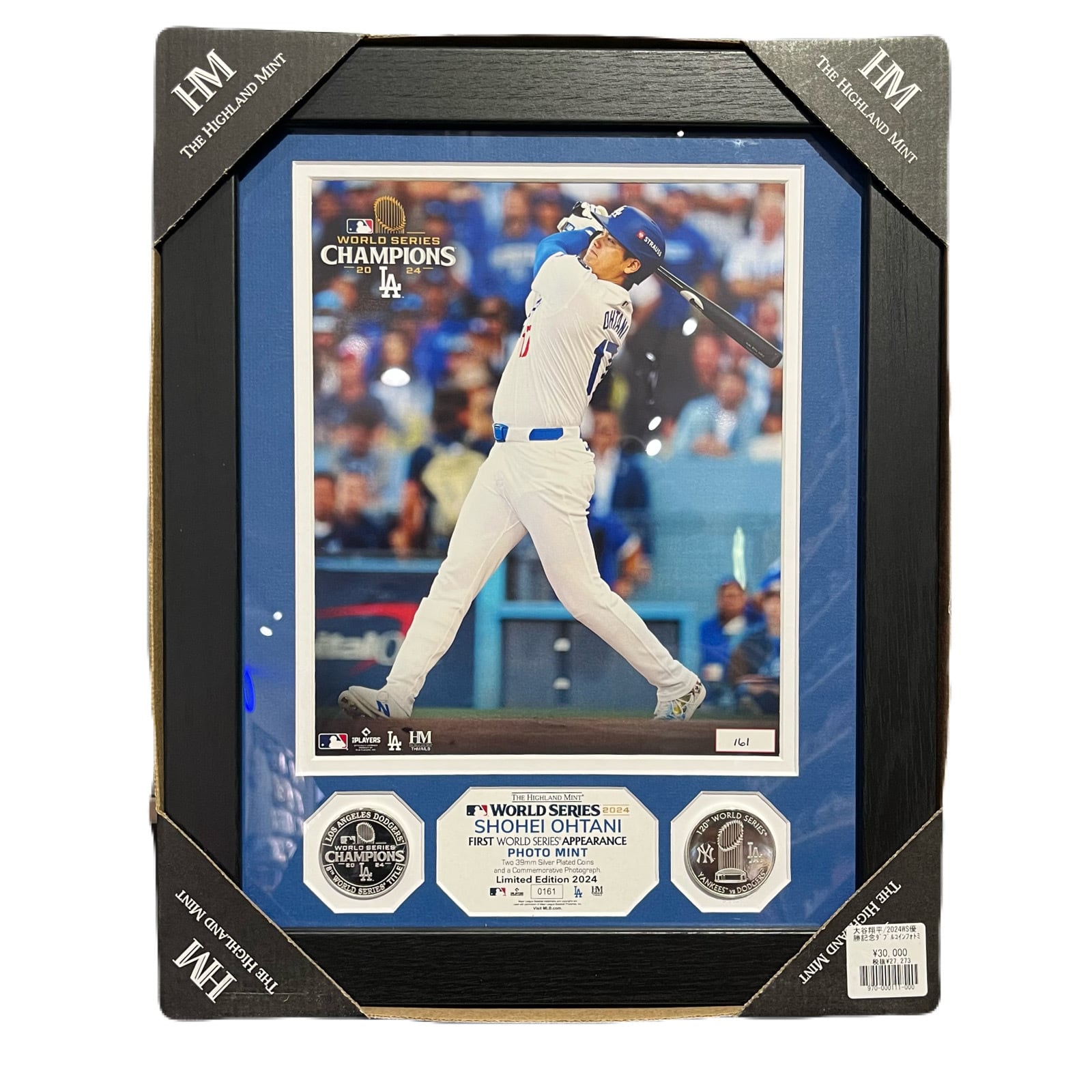 大谷翔平 2024 50/50達成記念グッズ ダブルコインフォトミント