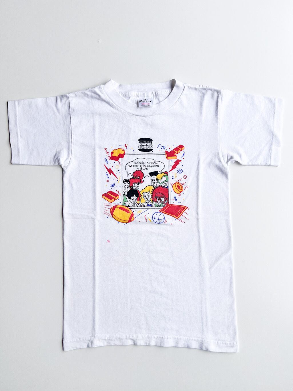 【150cm】VINTAGE 90's プリントTシャツ【10478】※