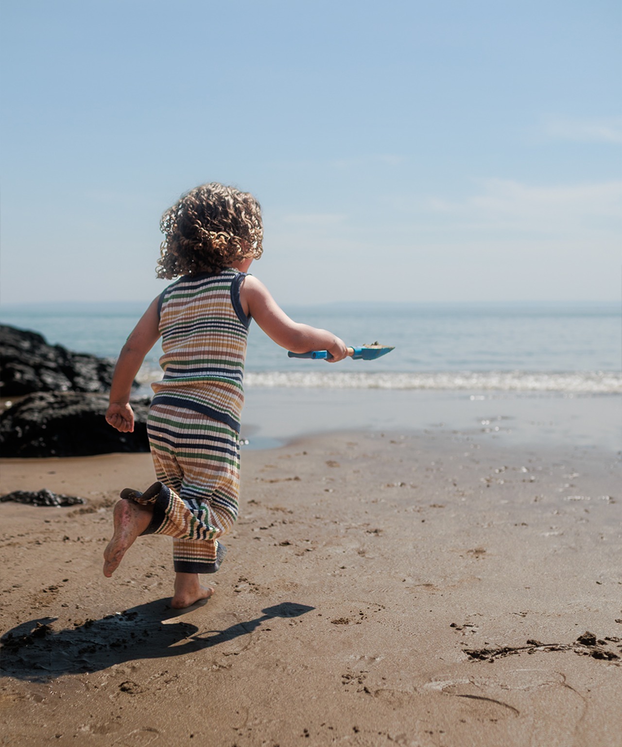 MABLI　CARAVAN PANTS - NAUTICAL STRIPE(2y)