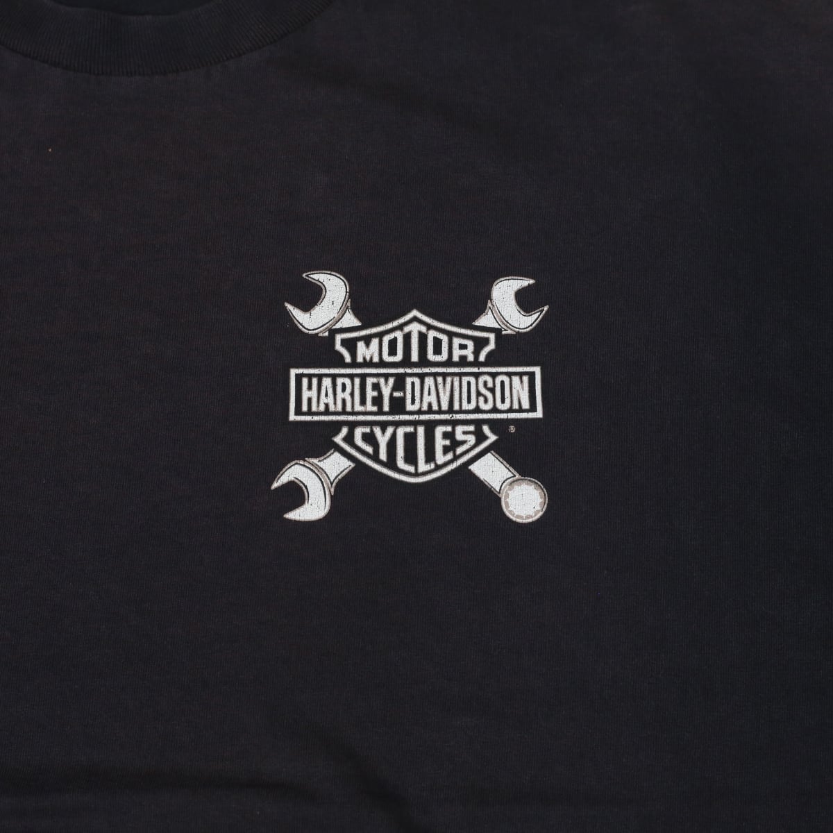 美品　Harley-Davidson 00s メキシコ製　デカロゴ　tシャツ