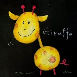 キッズチョークアート | Colorful Room