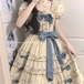 クラロリ♡ドット柄うさ耳付きワンピース　wanpi104★