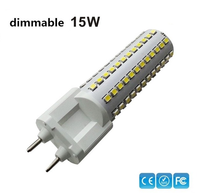調光可能15ワットg12 ledトウモロコシライト1550lm g12 led plcライトac110-240v 3年保証g12ランプ