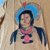 カヤポ族のTシャツ 【Cachique(areia)】