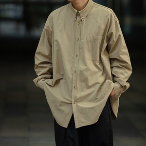 ドロップショルダーワイドファットシャツ　975