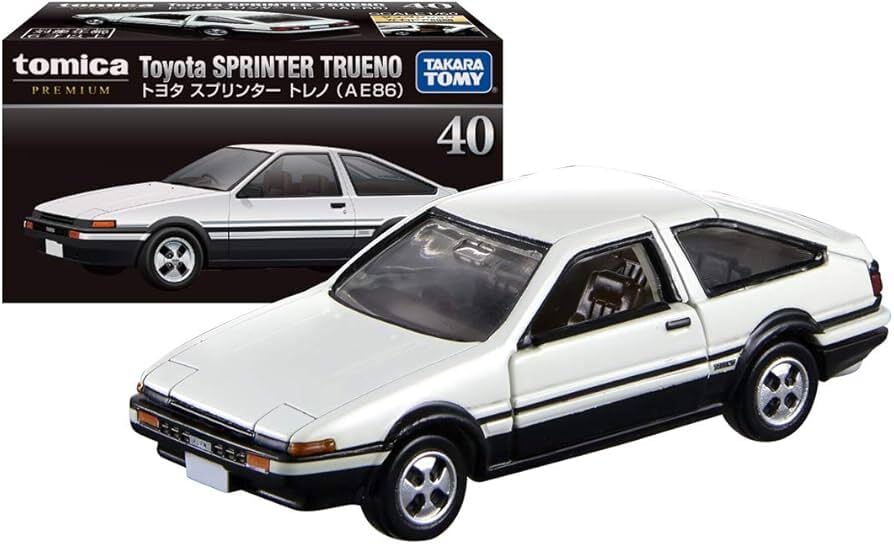 トミカプレミアム 40 トヨタ スプリンター トレノ (AE86) | Hobby Shop