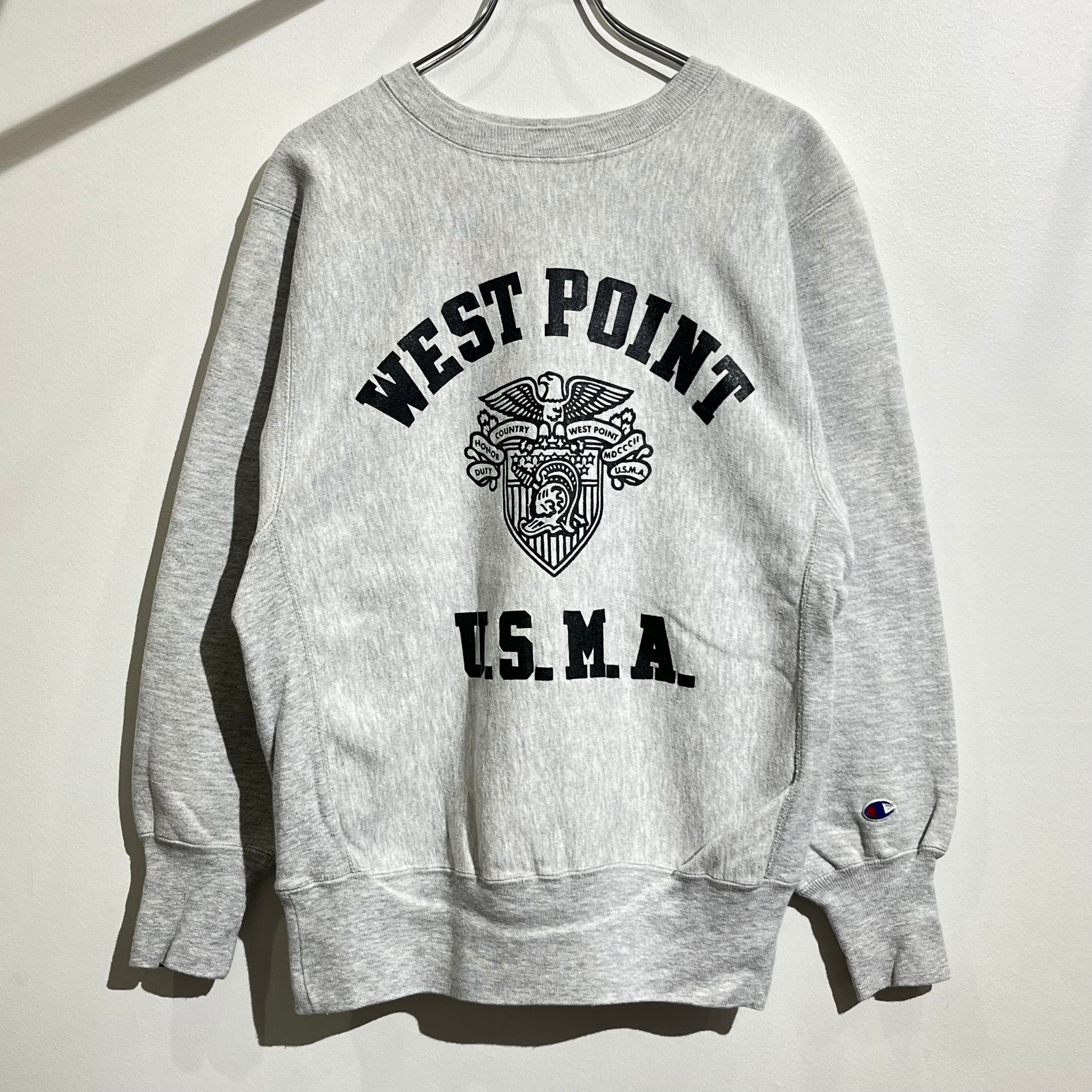 90s Champion Reverse Weave “WEST POINT USMA” Sweat 90年代 チャンピオン リバースウィーブ  WEST POINT USMA ミリタリー