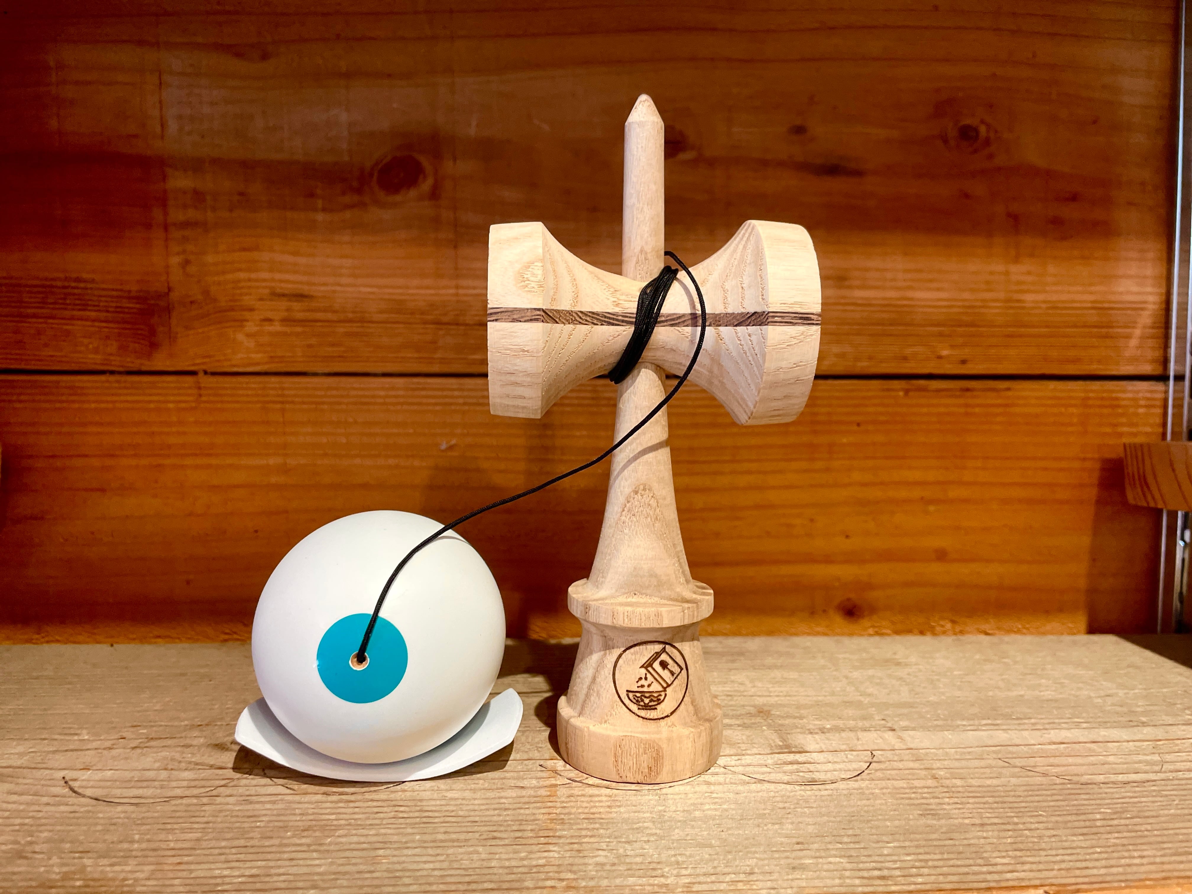けん玉 HIGGS x Cereal kendama KWC TEAL HIGGS x Cereal kendama KWC TEAL Hybrid 2o4 Shape けん玉 | MERSYS