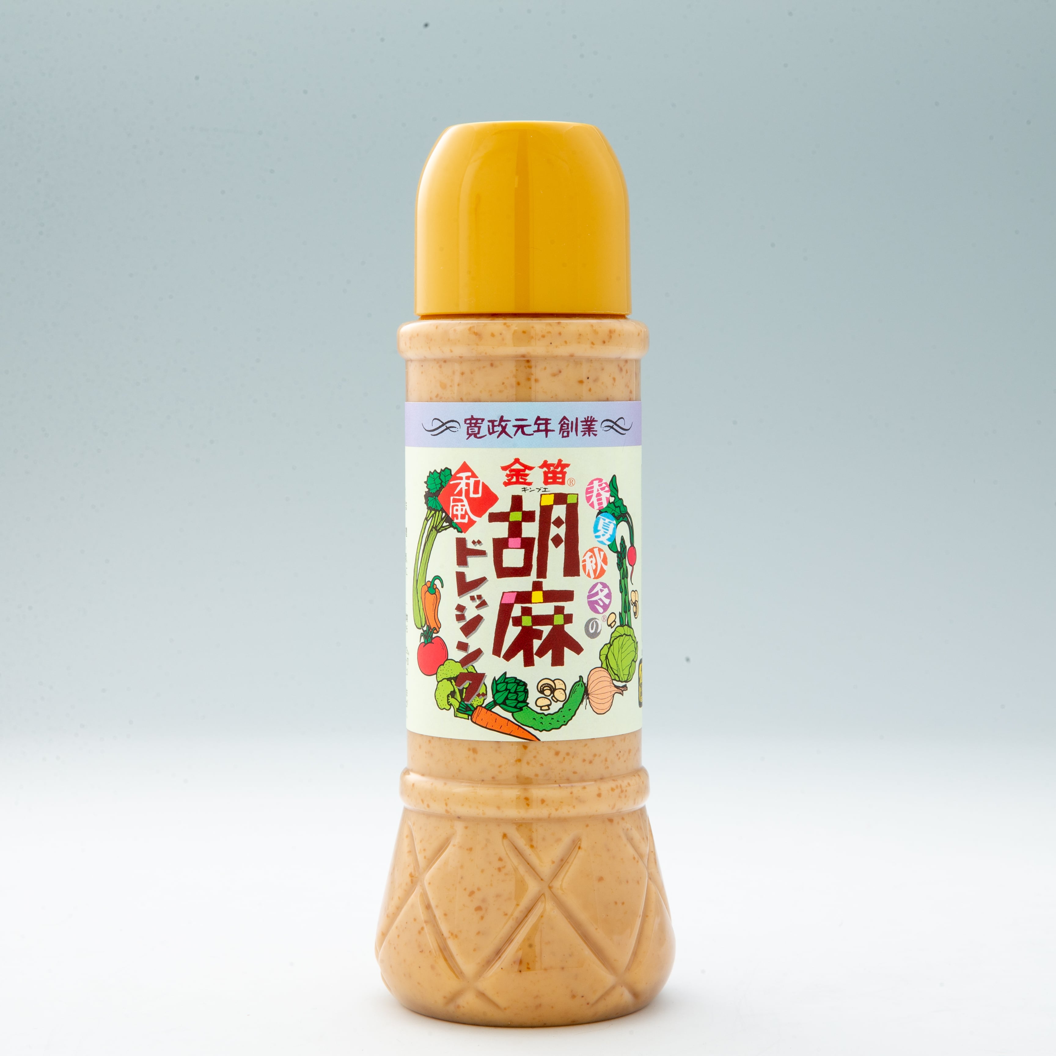 創健社 金笛ごまドレッシング 390ml | フードプラザにしだ 公式