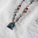 PEKI!RARIGON  Beading enamel necklace
