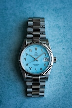 WMT Cabochon – Arabic Numerals Edition / Glossy Sky Blue Dial / Limited 50pcs