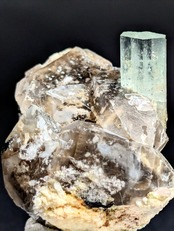 【azuk様専用】アクアマリン /スモーキークォーツ  Erongo Mountains, Karibib District, Namibia  R5-4900