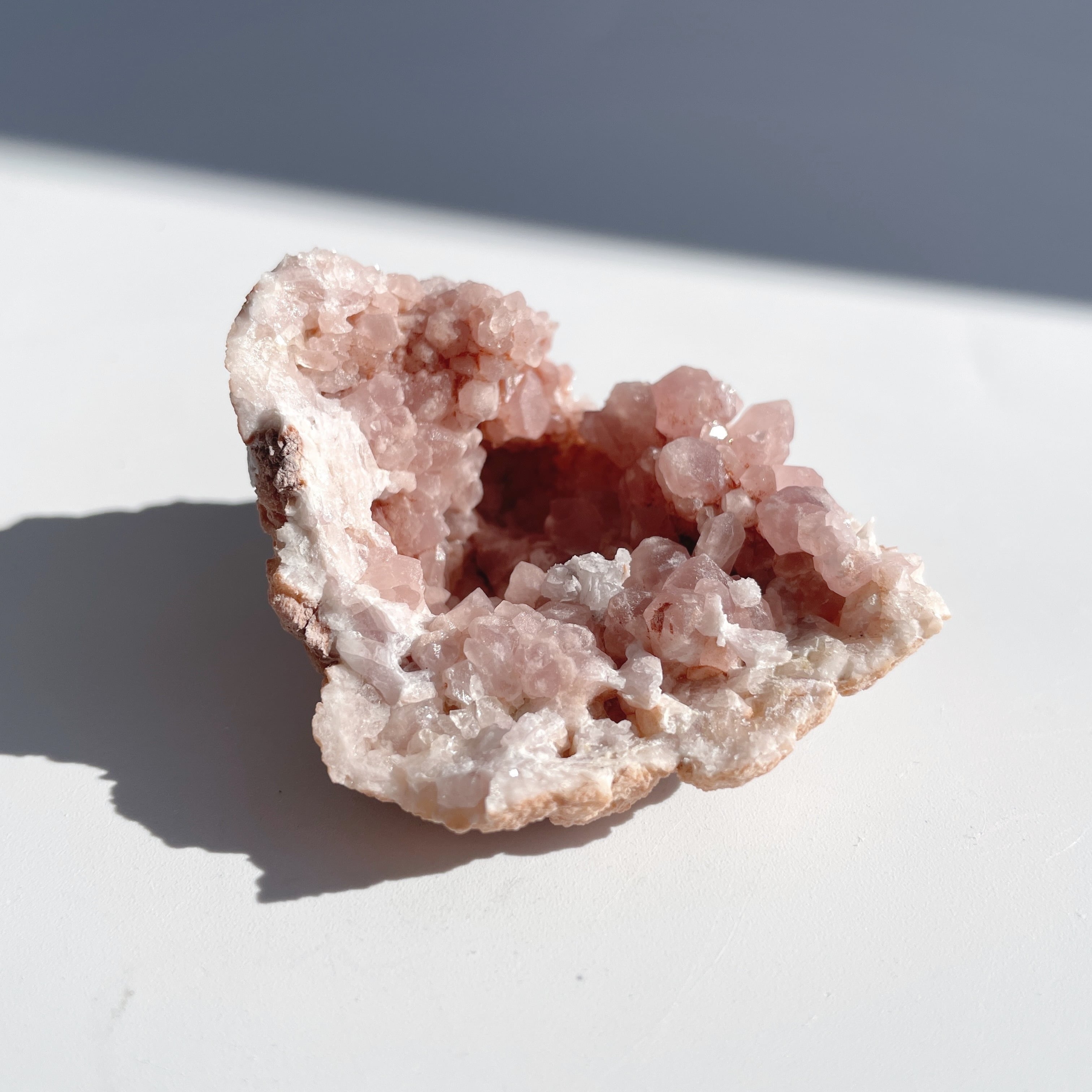 ピンクアメジスト原石／ジオード 02◇ Pink Amethyst Geode◇天然石