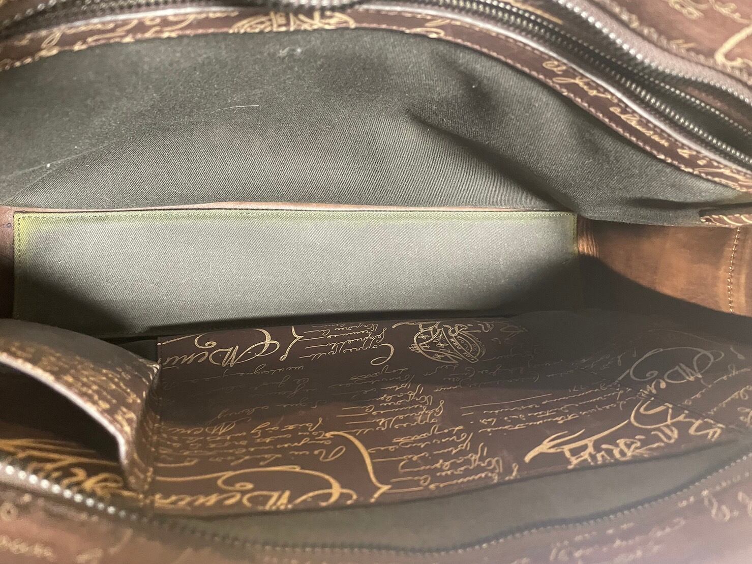 Berluti ベルルッティ ブリーフケース アンジュール カリグラフィ Berluti（ベルルッティ） 美品 カリグラフィ アンジュール ビジネス