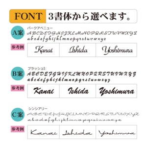 表札 ステンレス切り文字表札ｰシンプル HIK-01