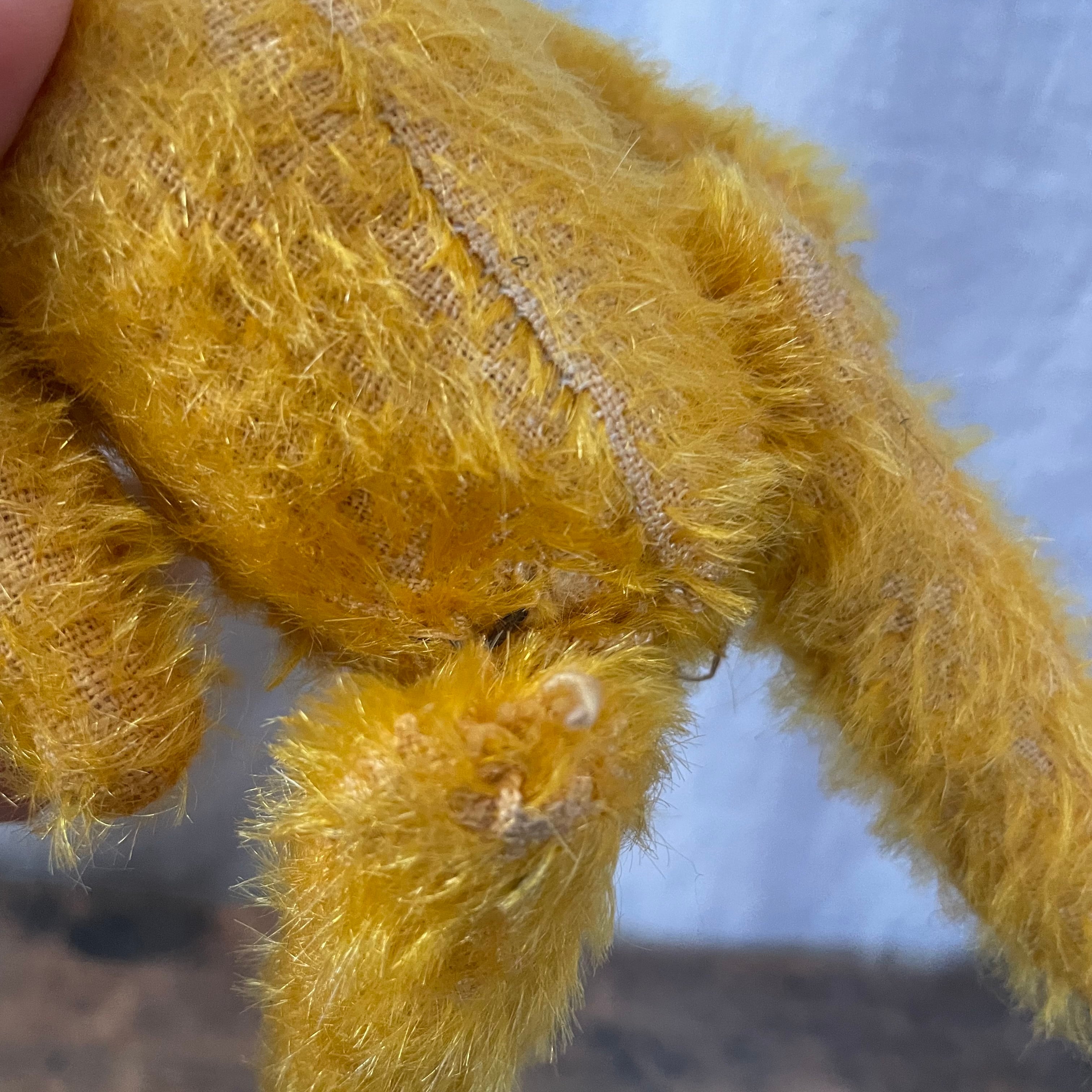 黄色いクマ•*¨*•.¸♬︎ うごくクマ イエロー（大）：生活・くらし：百町森