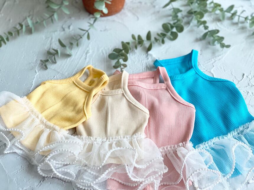 《予約》№CD0006 パールチュチュワンピース