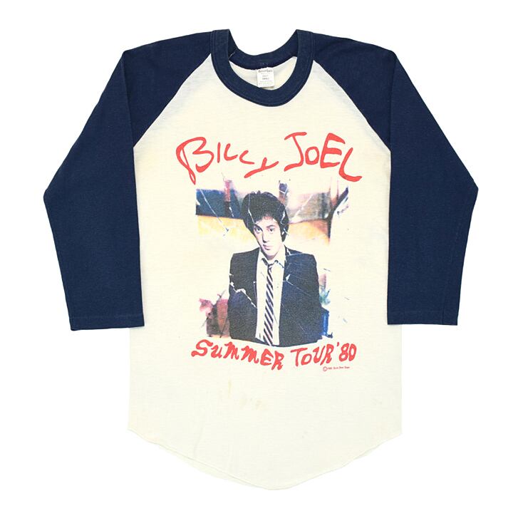 1980 BILLY JOEL ビリージョエル SUMMER TOUR '80 ヴィンテージTシャツ 【S】 @AAA1578