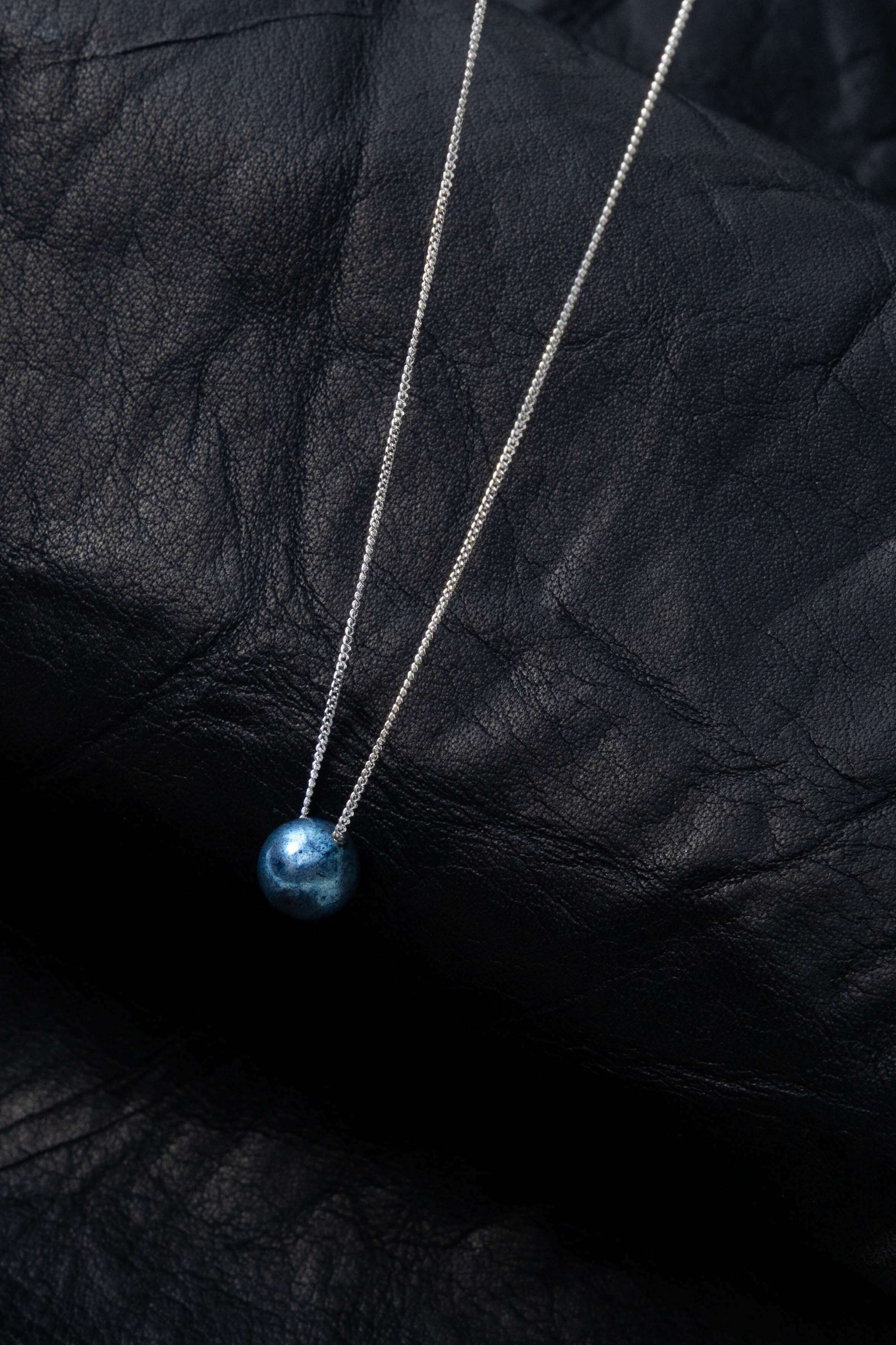 藍珠 -BLUE PEARL-】 藍染真珠 / 天然あこやパール | 青木被服 公式