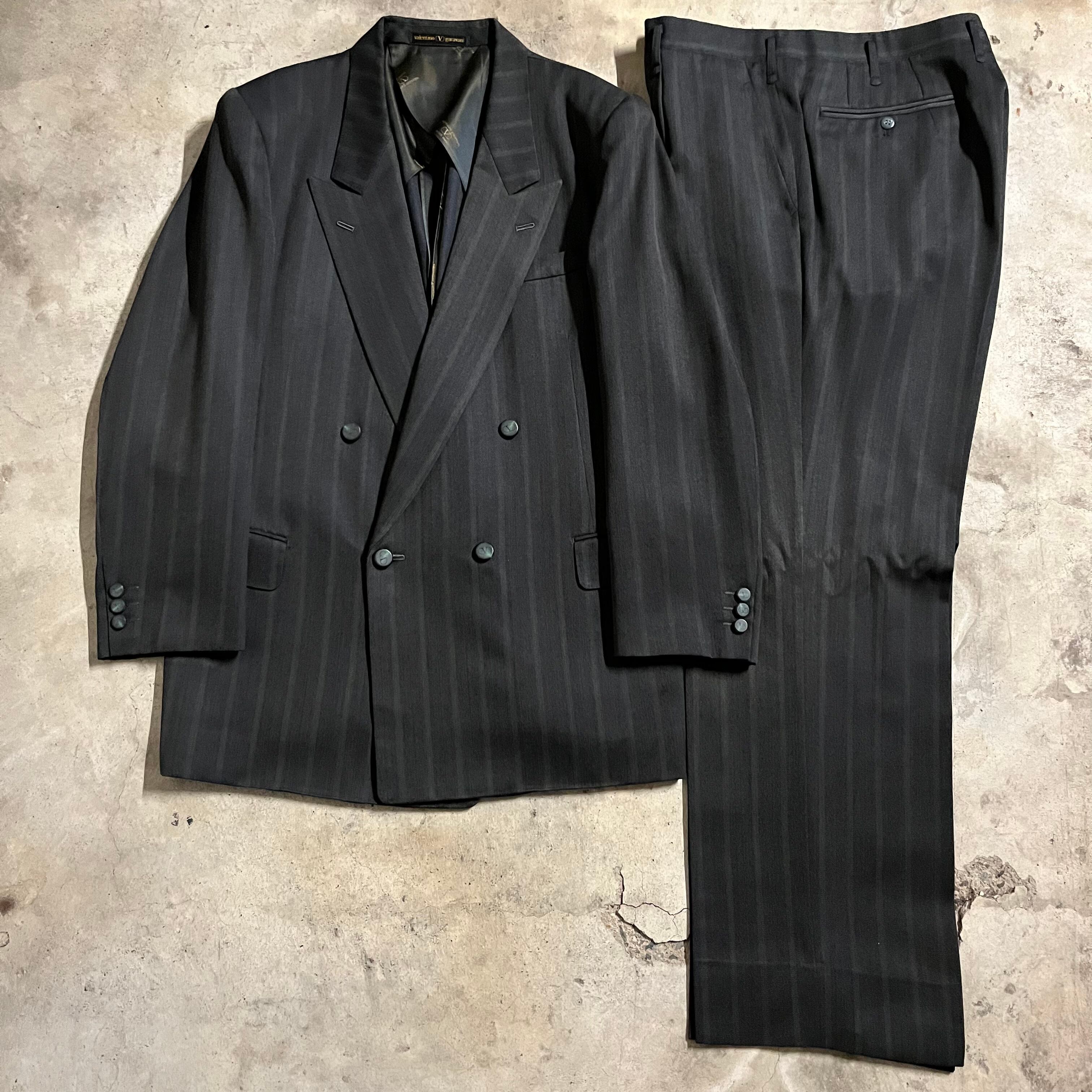 VALENTINO〗double wool setup suit/ヴァレンティノ ダブル ウール