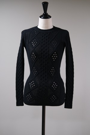 【kota gushiken】KniTatto - black