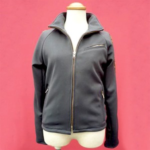 【数量限定!】 ABSURD ラグランブルゾン 肩ライン 切り替え ジャージー素材 カジュアル 立ち襟 アブサード SYURIKEN(上G)