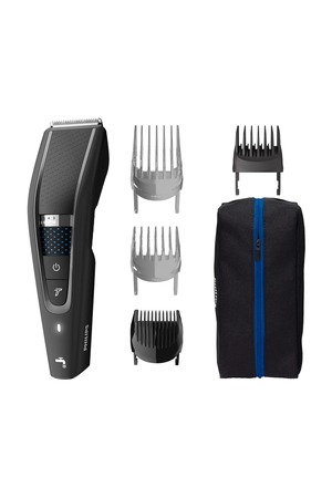 【数量限り】フィリップス ヘアーカッター5000シリーズ (電動バリカン 充電/交流式 ・ターボモード搭載・27段階調整 3-28㎜) HC5632/17 ブラック
