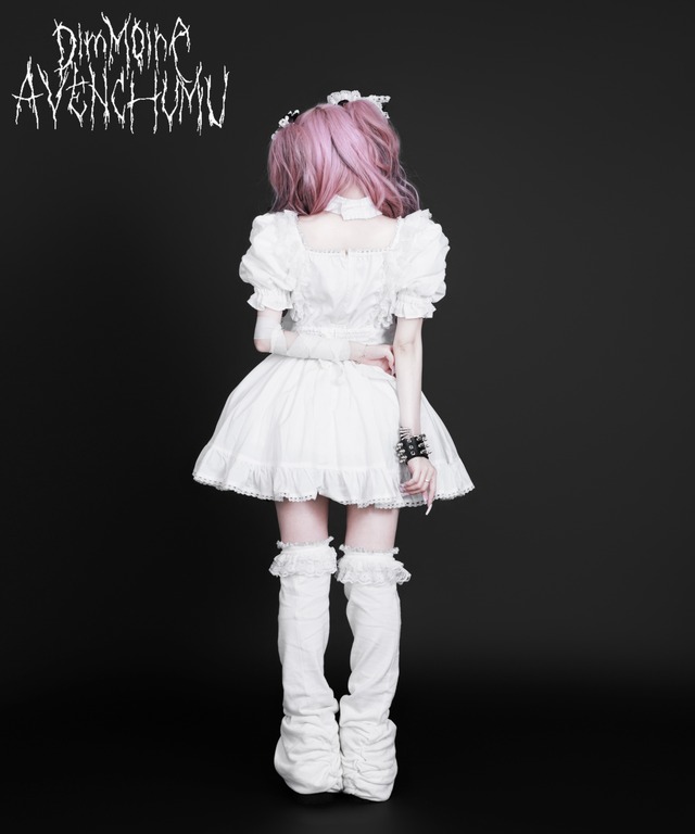 【AVENCHUMU×DimMoire】like a nurse puff doll dress【White】
