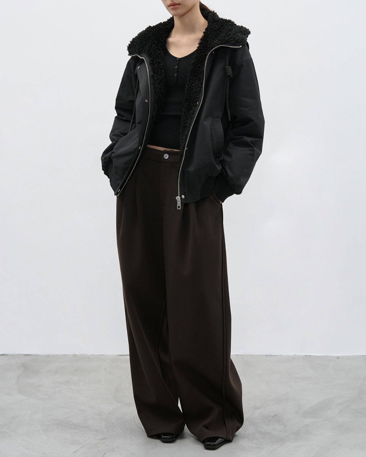 ボアショートブルゾン A0747 - 14