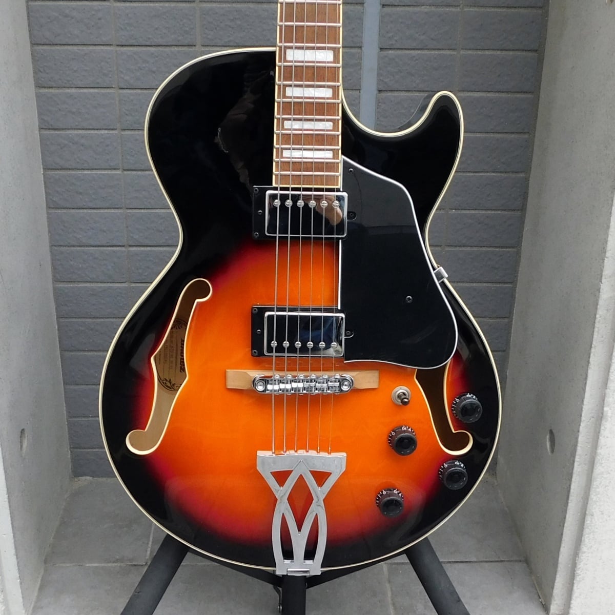 中古 Ibanez アイバニーズ AG75 BS フルアコ ギグバック付き | マルヤ