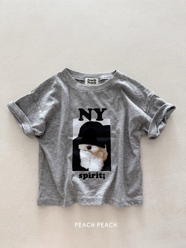 ラスト1点◆大人サイズ NY Tシャツ-PEACH PEACH