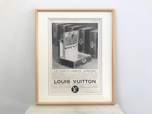 1932 LOUIS VUITTON Travel Trunk French advertisement