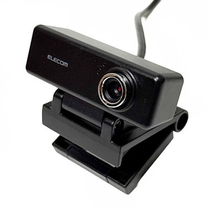 エレコム 高画質HD対応 200万画素 Webカメラ UCAM-C520FBBK 1600×1200ピクセル対応 内蔵マイク