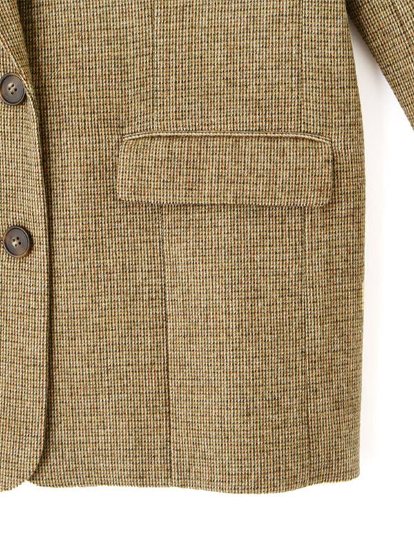 ETRE TOKYO(エトレトウキョウ) チェックツィードテーラージャケット