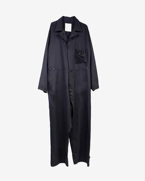 Long Sleeve Coveralls -black <LSD-BB3P4>