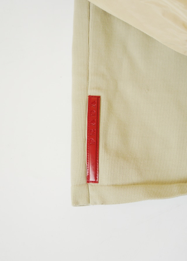 00's PRADA SPORT switching nylon zip up jacket