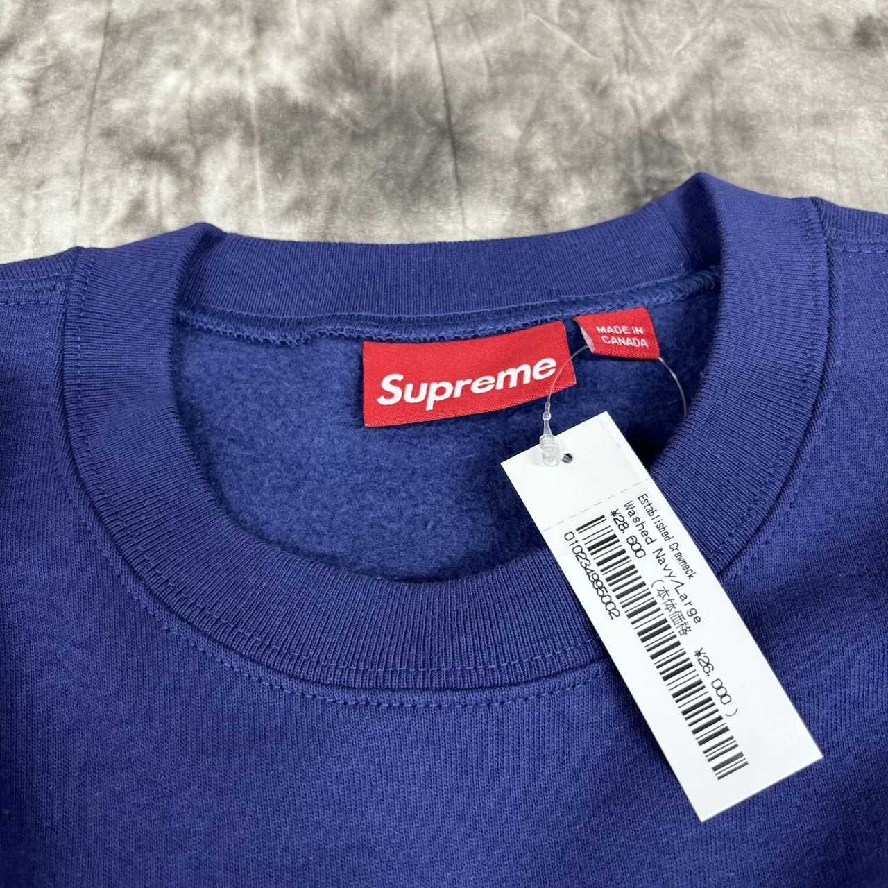 Supreme/シュプリーム【24SS】Established Crewneck/エスタブリッシュ  