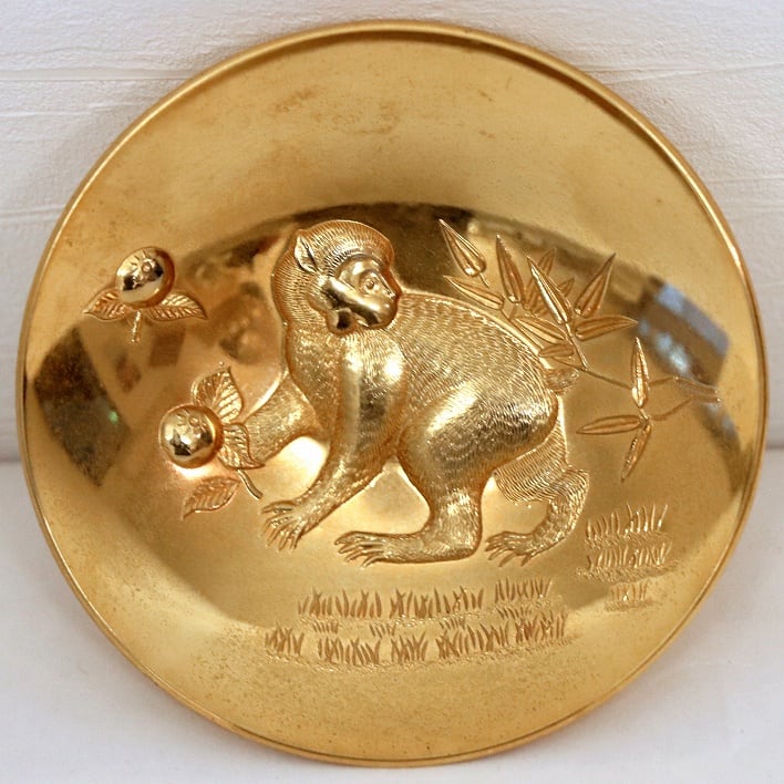 金盃・サル・24KGP・No.180519-69・梱包サイズ60 | リサイクルショップ