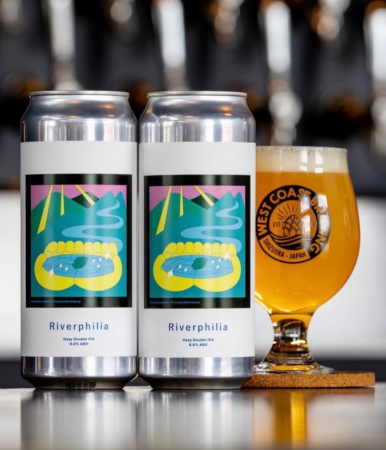 ウエストコーストブリューイング　【Riverphiliaリバーフィリア】 Hazy Double IPA