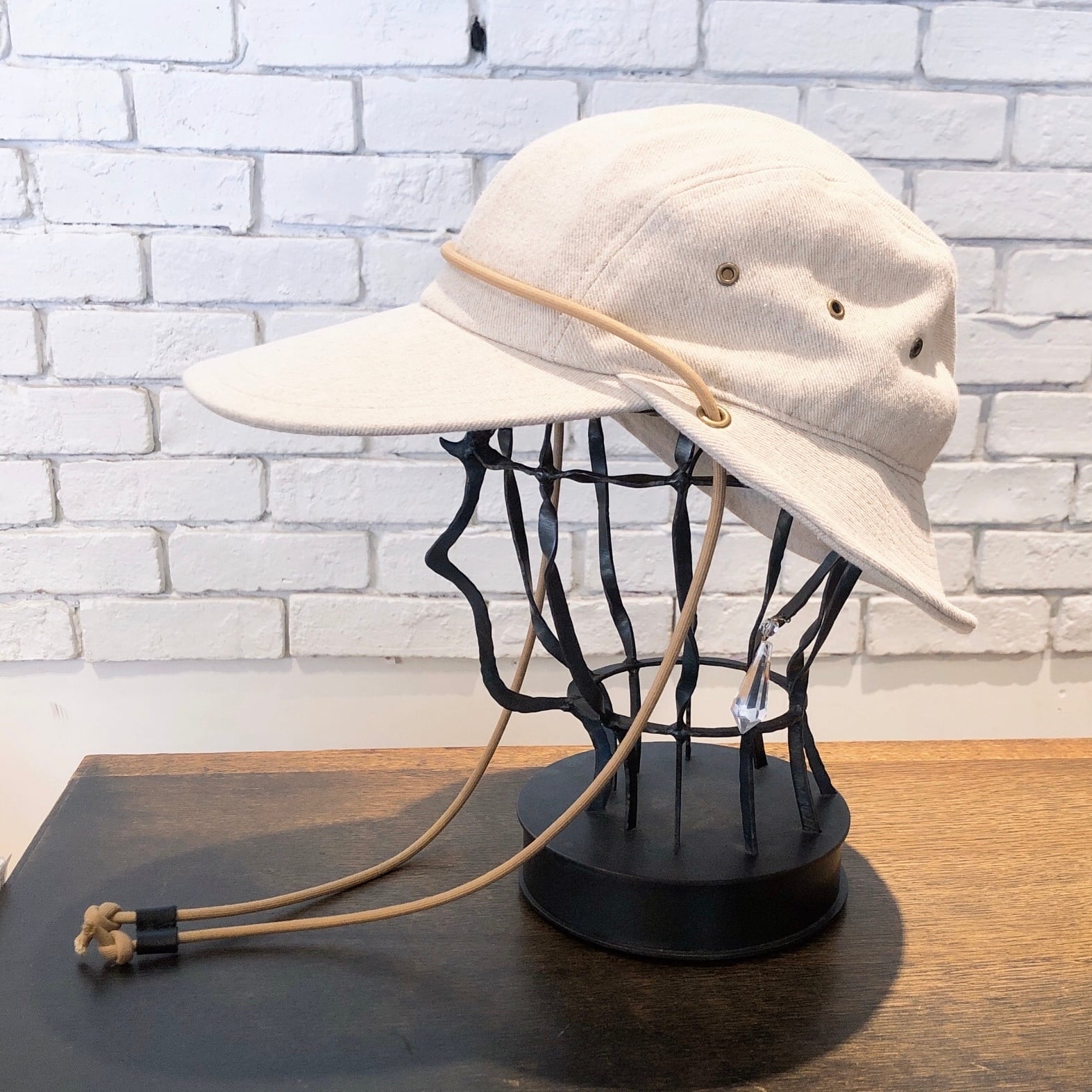 RACAL】コード付きサンシェードロングビルキャップ キャップ RL RACAL】コード付きサンシェードロングビルキャップ キャップ RL