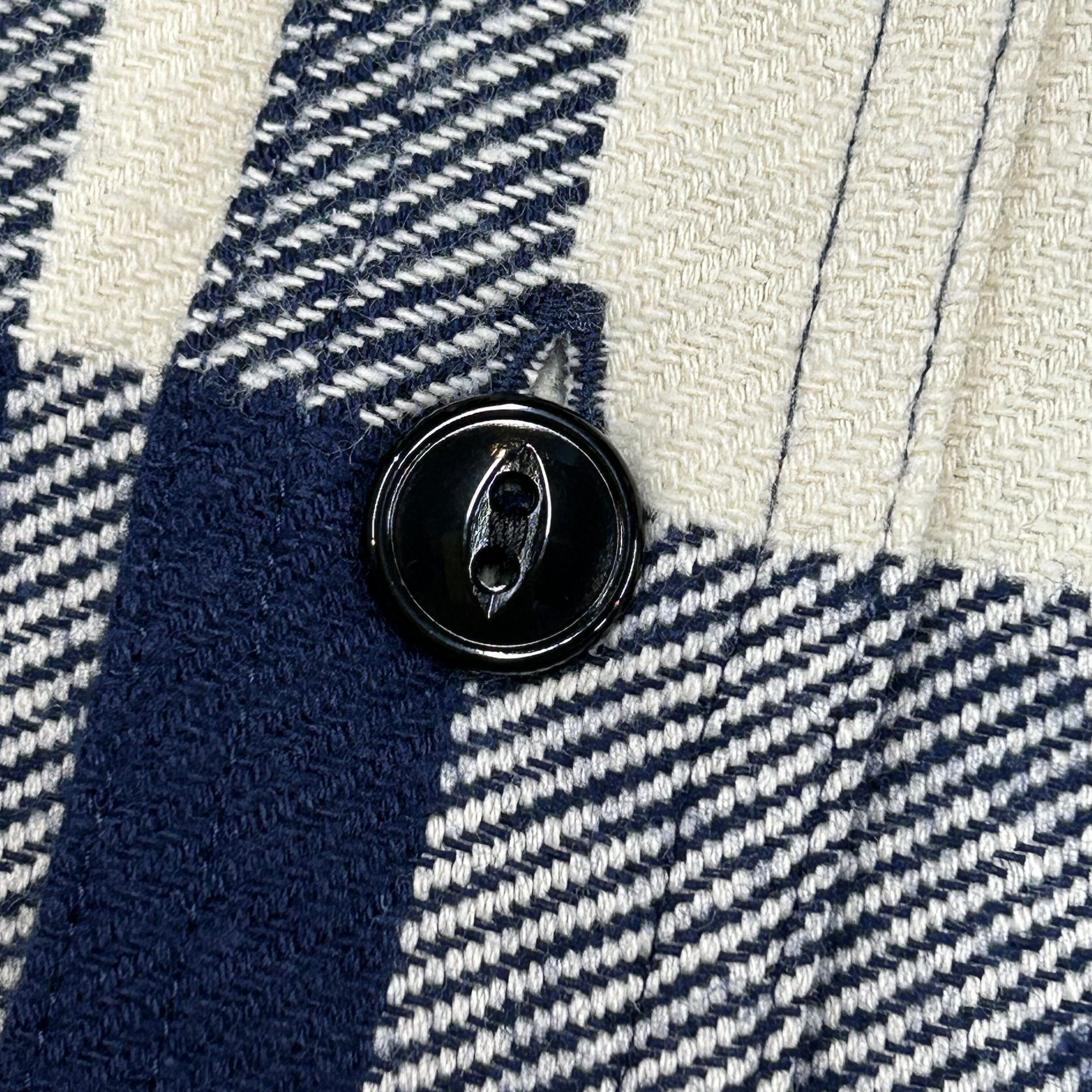 SUGAR CANE】 【品番:SC29557-128(NAVY)】 「TWILL CHECK WORK SHIRT