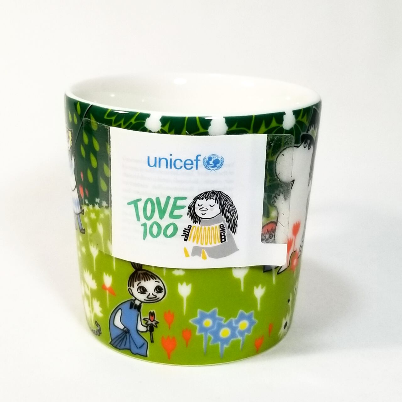 アラビア arabia ムーミンマグカップ TOVE100 2014年 メガネなし