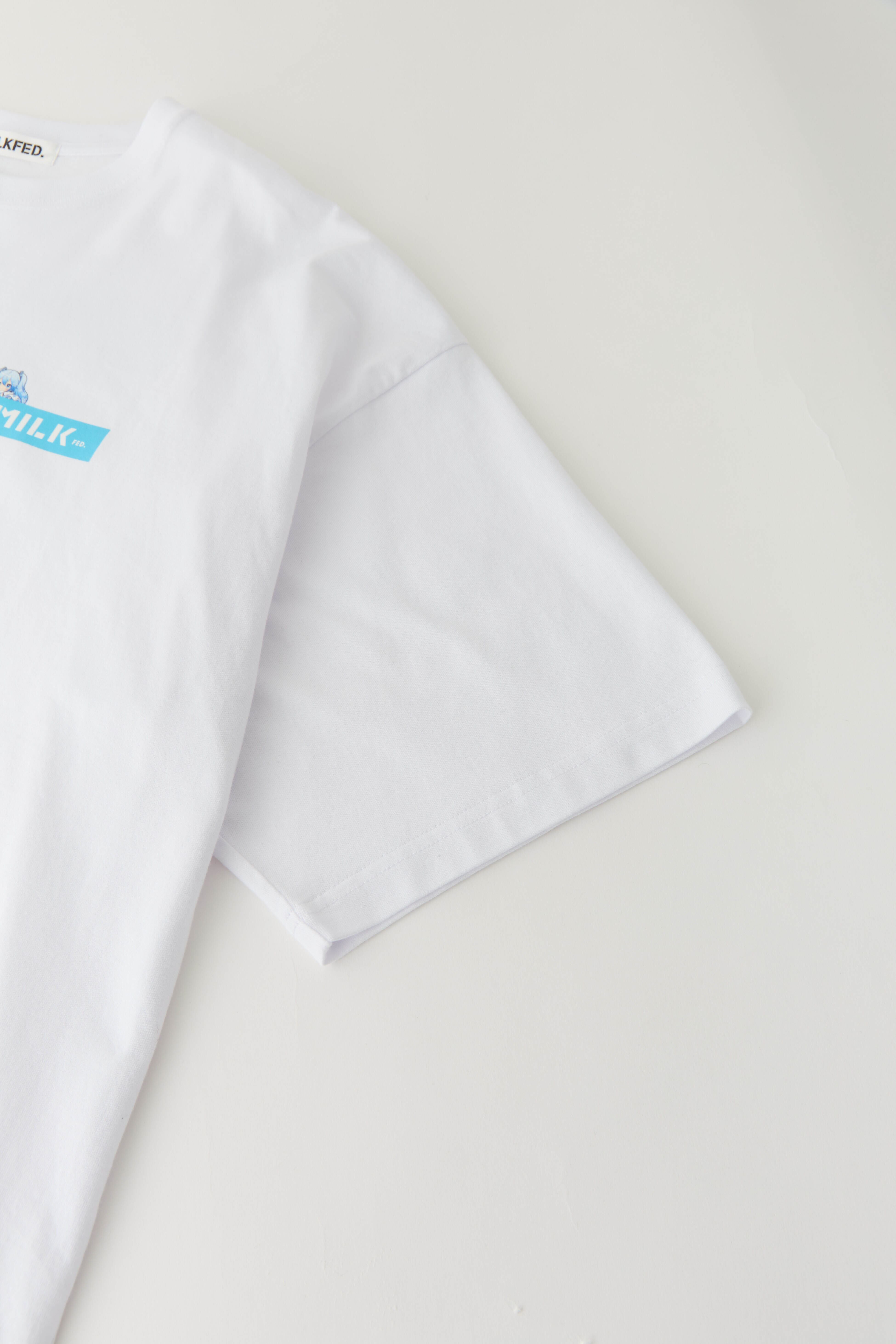 MILKFED.」×「雪ミク スカイタウン」オーバーサイズTシャツ | 雪ミク