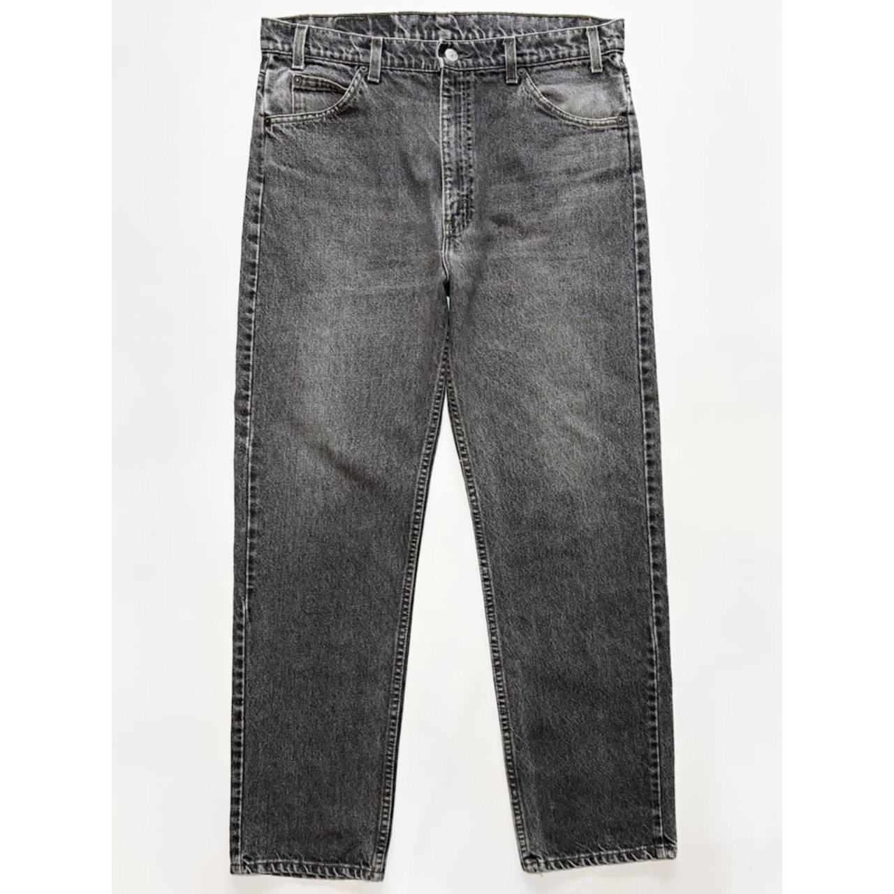 90s Levi’s 505 BLACK DENIM PANTS MADE IN USA Size W36L30→W35L30